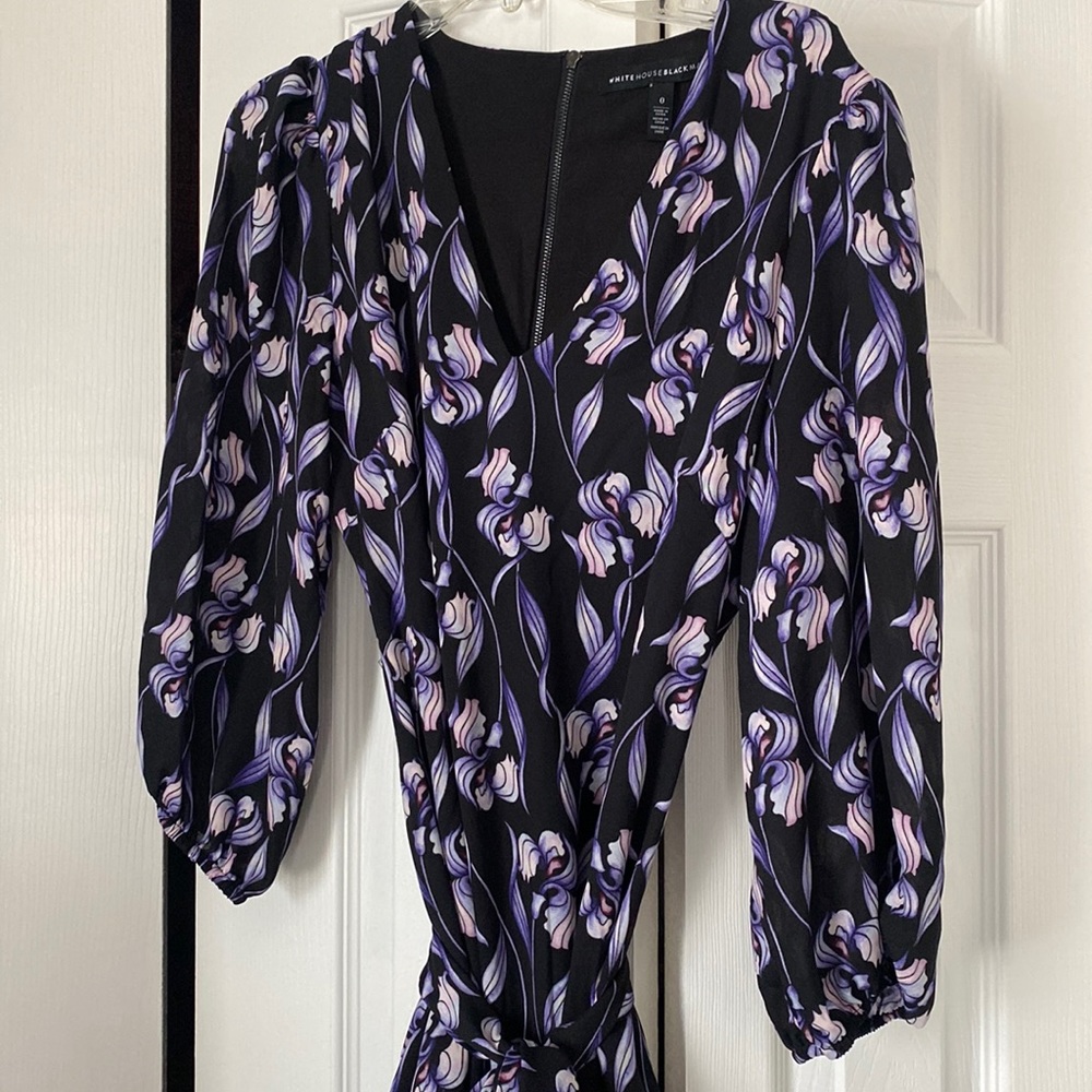 White House Black Market Blouson Dress